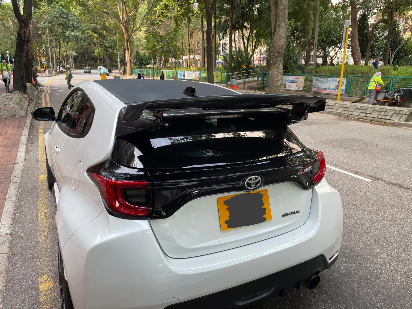 TOYOTA GR YARIS GXPA16 EPA-V Type Rear Spoiler
