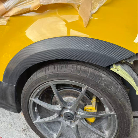 Fiat 500 S3 EPA Type wide body rear wheel flares 4pcs