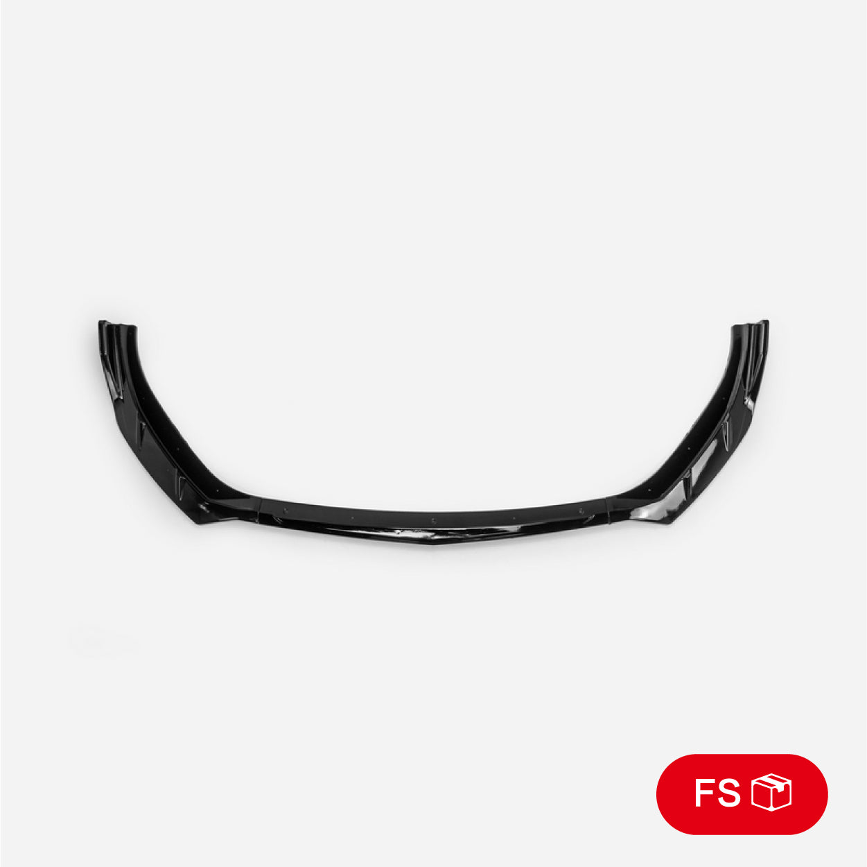 Hyundai 21+ Hyundai Elantra/Avante C Type front lip 3Pcs (Pre-facelift) (Gloss black)