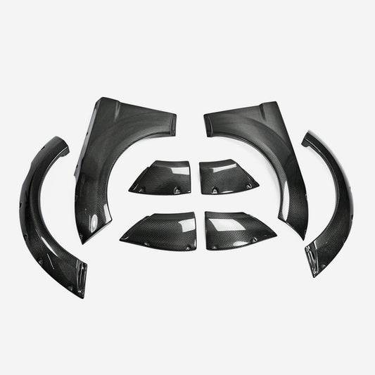 Hyundai Veloster 2011-2017 EGR Style Front & Rear Fender Flares 8 Pcs