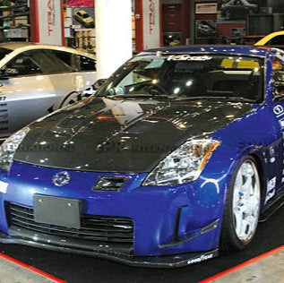 Nissan Z33 350Z VRSA1 Type front bumper canard 2pcs