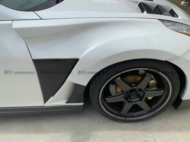 Nissan 370Z Z34 09 onwards VRS Style Front Fender with front bumper extension