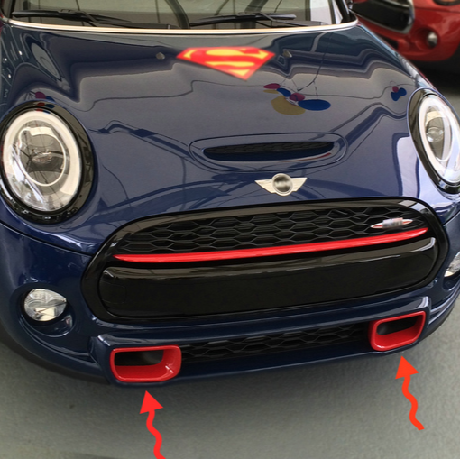 Mini 2013 onwards F55 F56 Cooper S front bumper duct trim