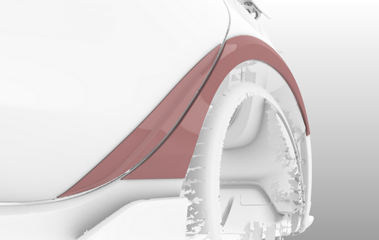 Honda Civic Type-R FL5 EPA Type rear wheel arch