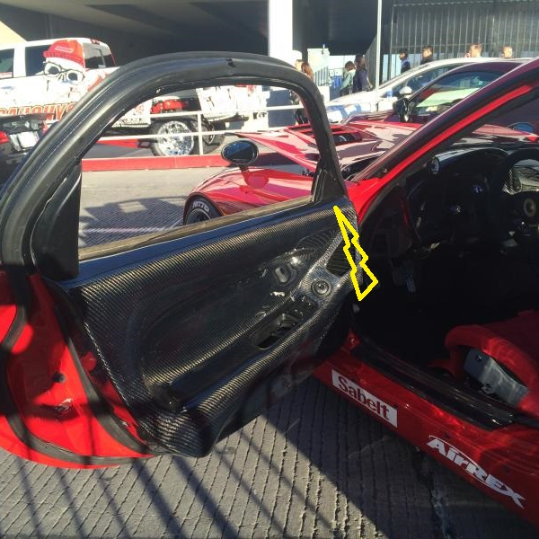 MAZDA RX7 FC3S Inner Door Triangle