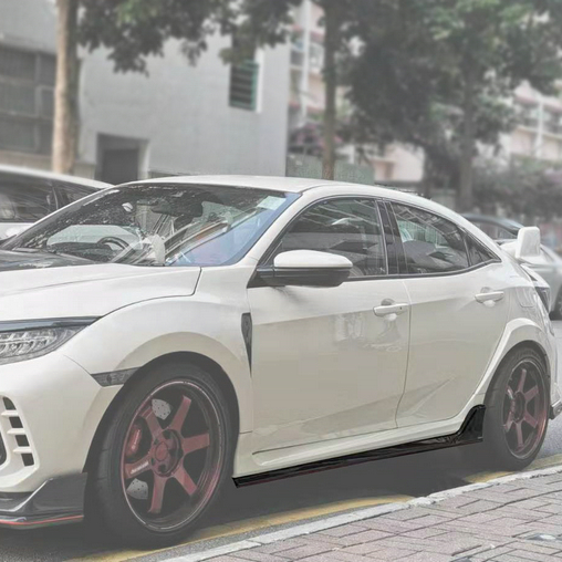 Honda FK8 Civic Type-R OEM Side skirt extension