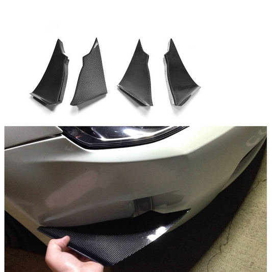 Nissan 350Z Z33 Front Bumper Canard (4 pcs)