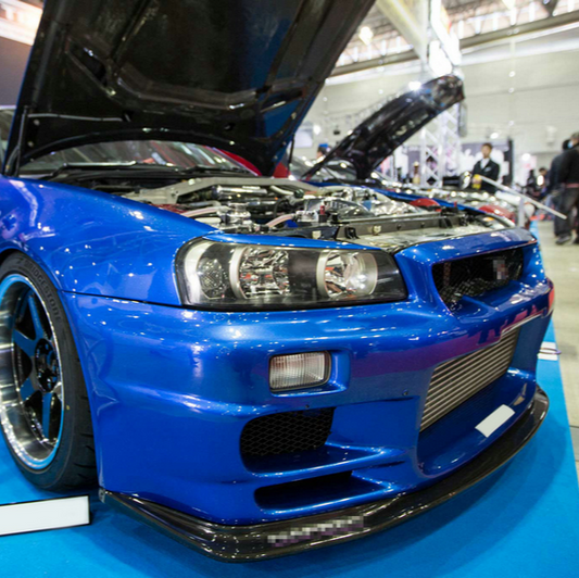 Nissan 98-02 R34 GTR TS STYLE FRONT DIFFUSER