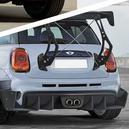 Mini F56 Mini Cooper S TP Style Wide Body rear bumeper (inc wide body canard) (S Only)