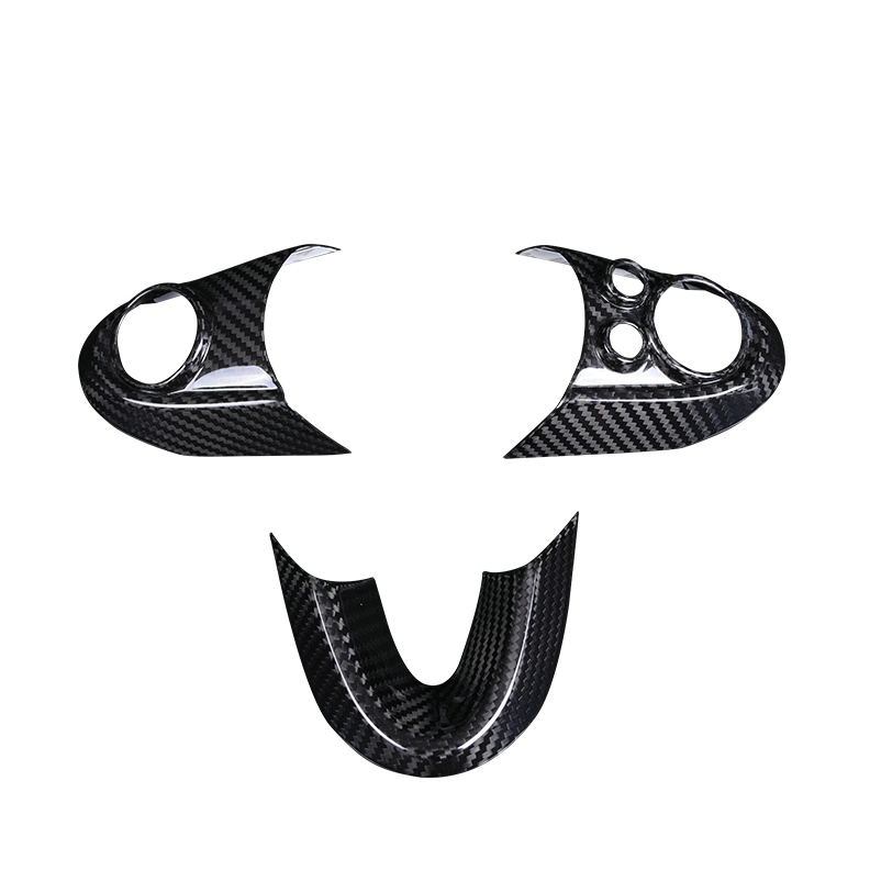 Mini 2013 onwards F54 F55 F56 F57 F60 Cooper Steering Wheel Accents 3Pcs