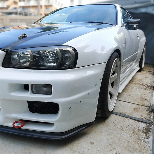 Nissan Skyline R34 GTR HSM Type Side Skirt Extension