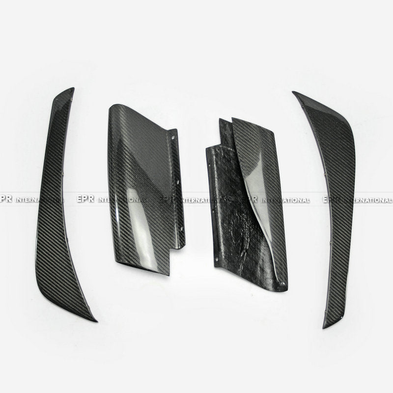Nissan 03-08 Z33 350z Infiniti G35 Coupe 2D JDM TS Style Rear Diffuser Type 2 8Pcs (with fitting)
