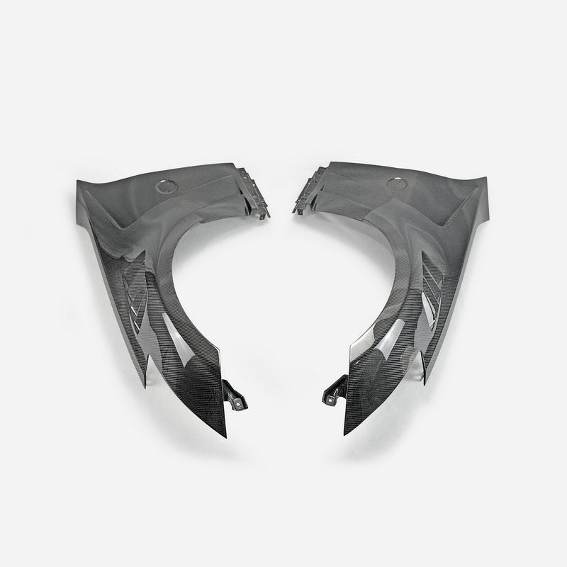 Nissan Z33 350Z EPA style front fender(top vents and below vents opened)