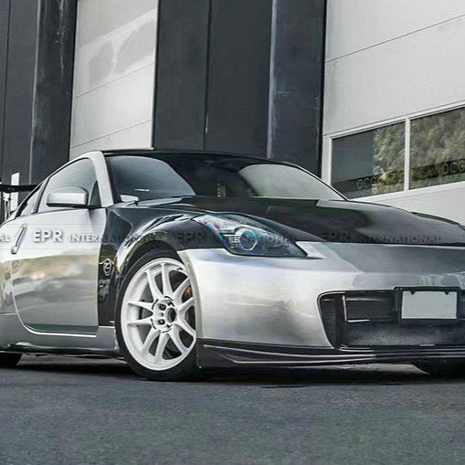 Nissan Z33 350Z EPA style front fender(top vents and below vents opened)
