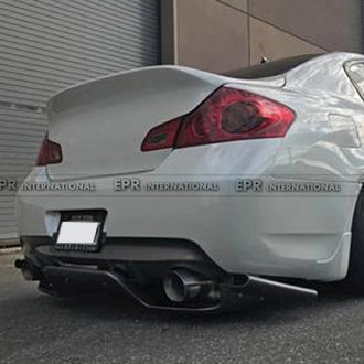 Nissan 03-08 Z33 350z Infiniti G35 Coupe 2D JDM TS Style Rear Diffuser Type 2 8Pcs (with fitting)