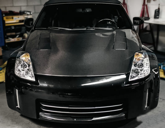 Nissan 350Z 07UP EPA S Type vented hood (Faclift model)
