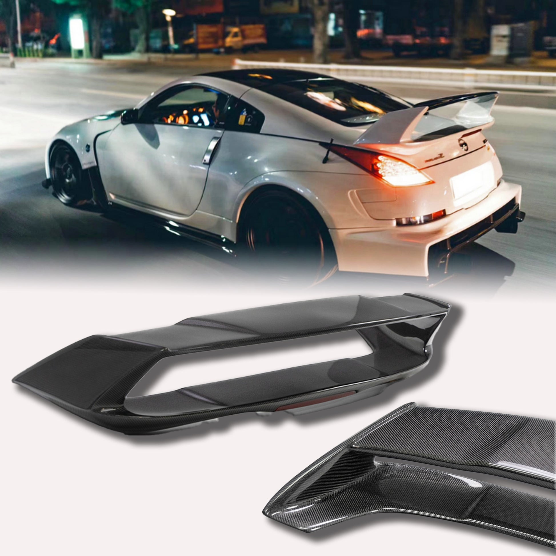 Nissan 350z  rear spoiler  EPR international
