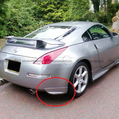 Nissan 350Z NIS Version 1 Rear Bumper Spats