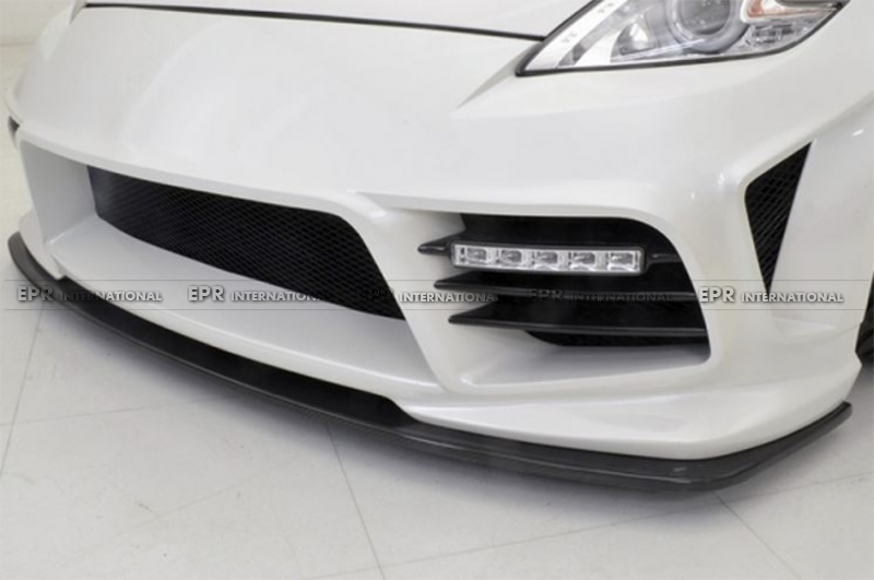 Nissan 09 onwards 370Z Z34 WBS Style Front Splitter