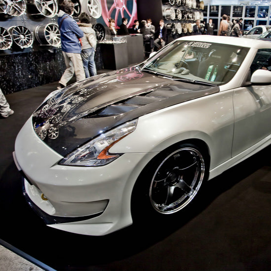 Nissan 370Z Z34 09 onwards AMS Style Vented  Hood