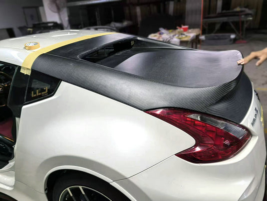 Nissan 09 onwards 370Z Z34 V Type rear trunk (Inc purspec window)