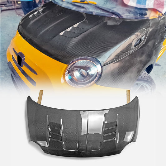 Fiat 07+595 500 Abarth EPA Type 2 vented hood (500 EU 08-15 pre-facelift S3)
