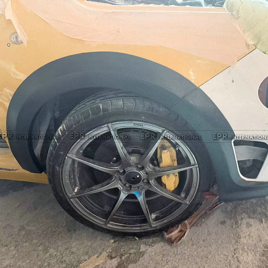 Fiat 595 695 Abarth S4 EPA Type wide body front wheel flares 4pcs