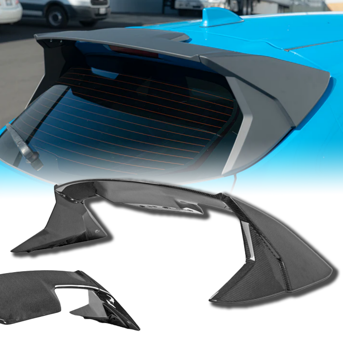 Toyota Corolla GR Circuit Edition Rear spoiler