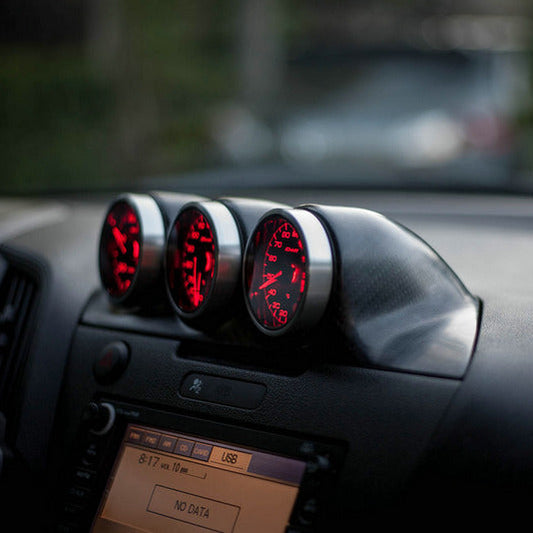 Honda CRZ ZF1 10-16 JDM Style dash mount triple gauge pod (60mm) RHD