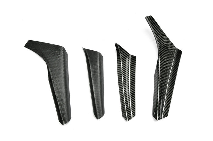 BMW 3 SERIES 95-99 E36 M3 Front bumper canard (4 pcs)