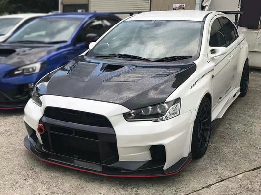 MITSUBISHI EVO10 VRS17 UTM Type front lip