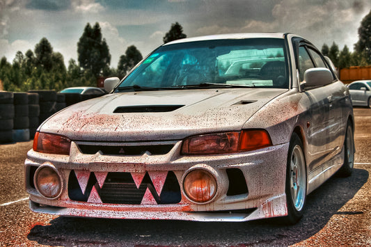 Mitsubishi Evolution EVO 4 OE Type front bumper lip