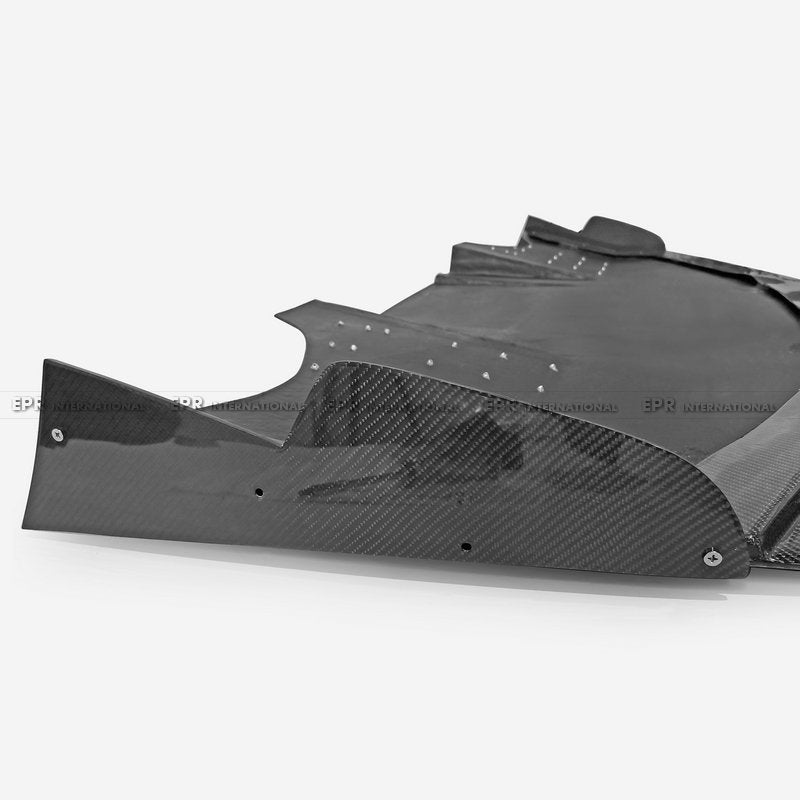 EVO 8 9 VTX Cyber Evo Front Lip (Track Version 1.76m width) (Front Diffuser, splitter with side canard)