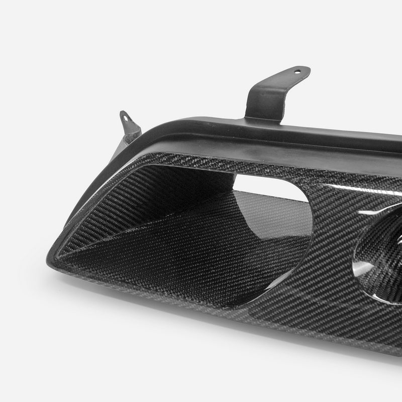 MITSUBISHI Evolution EVO 7 8 9 Left Side Vented Headlight Air Duct with LED Projector Light (RHD, passenger side)