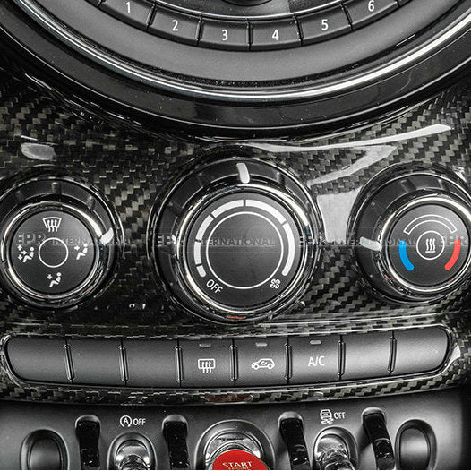 Mini 2013 onwards F55 F56 F57 Cooper Air con control panel (With or without hole)