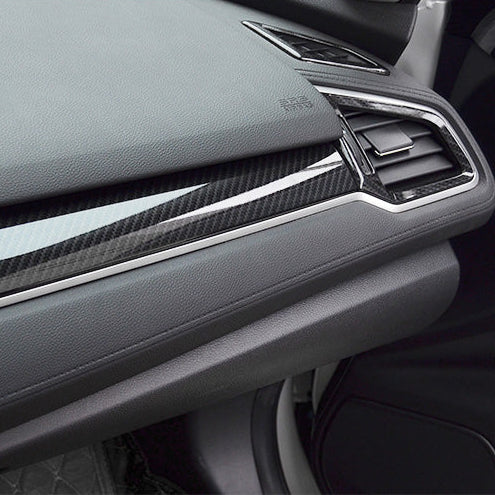 Honda Civic 10th FC 16-18 Dash trim 3Pcs LHD