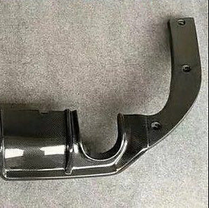 Honda Civic 10th FC 16-18 SC-Style Rear Diffuser Without Light Twin Exit Exhaust