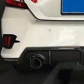 Honda Civic 10th FC 16-18 SC-Style Rear Diffuser Without Light Twin Exit Exhaust