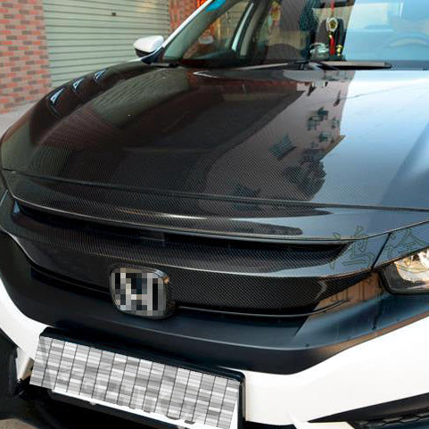 Honda Civic 10th FC 16-18 Front Grill Cover Stick on Type