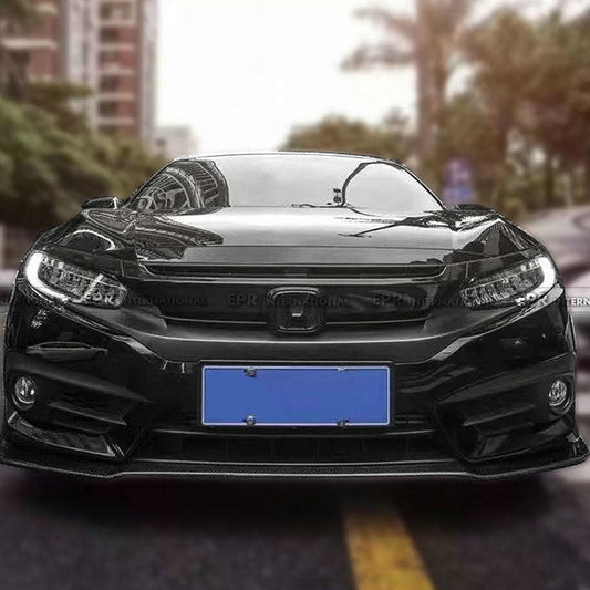 Honda Civic 10th FC 16-18 CM-Style Front Lip