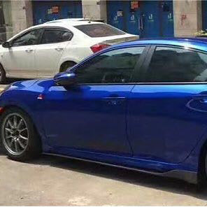 Honda Civic 10th FC 16-18 SB-Style Side Skirts Extensions