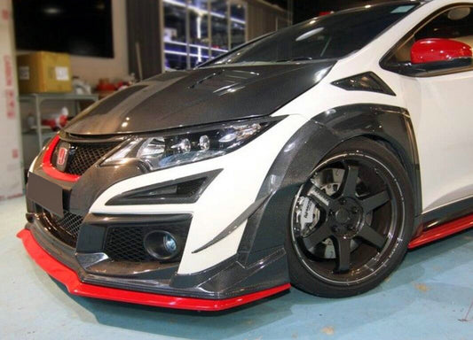 Honda 15-17 Civic Type R FK2 TM Type Front fender flares