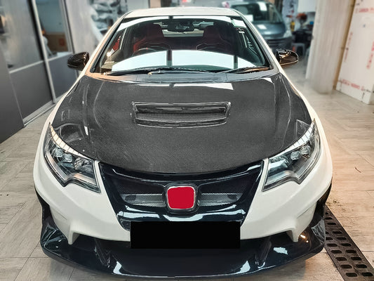 Honda 15-17 Civic Type R FK2 MU Type Front hood