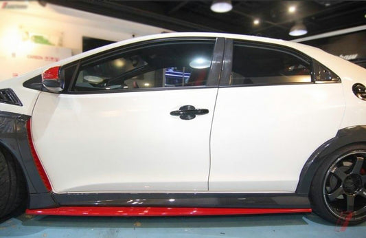 Honda 15-17 Civic Type R FK2 TM Type Side skirt