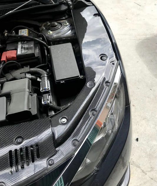 Honda 17 onwards Civic FK7 engine bay front side panel