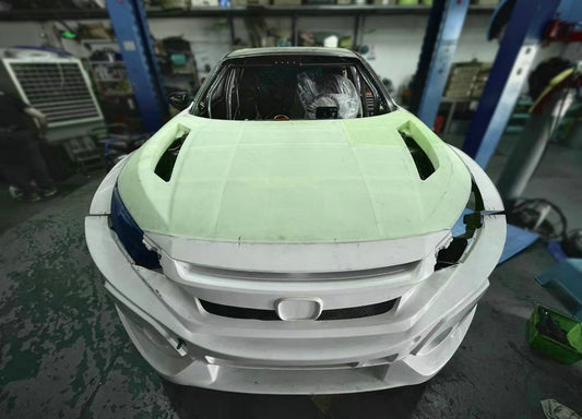 Honda Civic FK7 TCR Type wide body hood (Fit TCR wide body kit only)