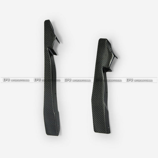 Honda 17 onwards Civic Type R FK8 VRSAR2 Style Front Bumper Canard 4Pcs