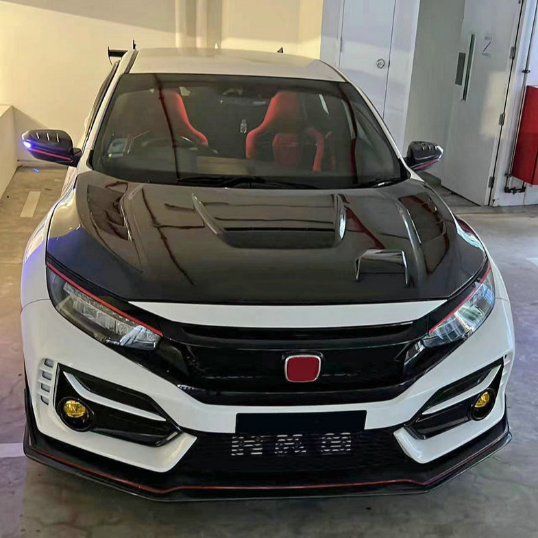 Honda 17 onwards Civic FK8 Type R Hatchback JS Type Hood