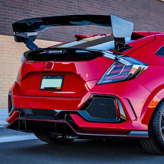 Honda Civic FK7 FK8 VTX2V Type Rear GT Spoiler (Dry carbon legs)