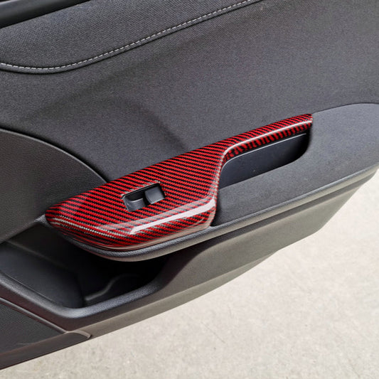 Honda 17 onwards Civic Type R FK8 Front & Rear door window switch trim (4Pcs)(RHD only)
